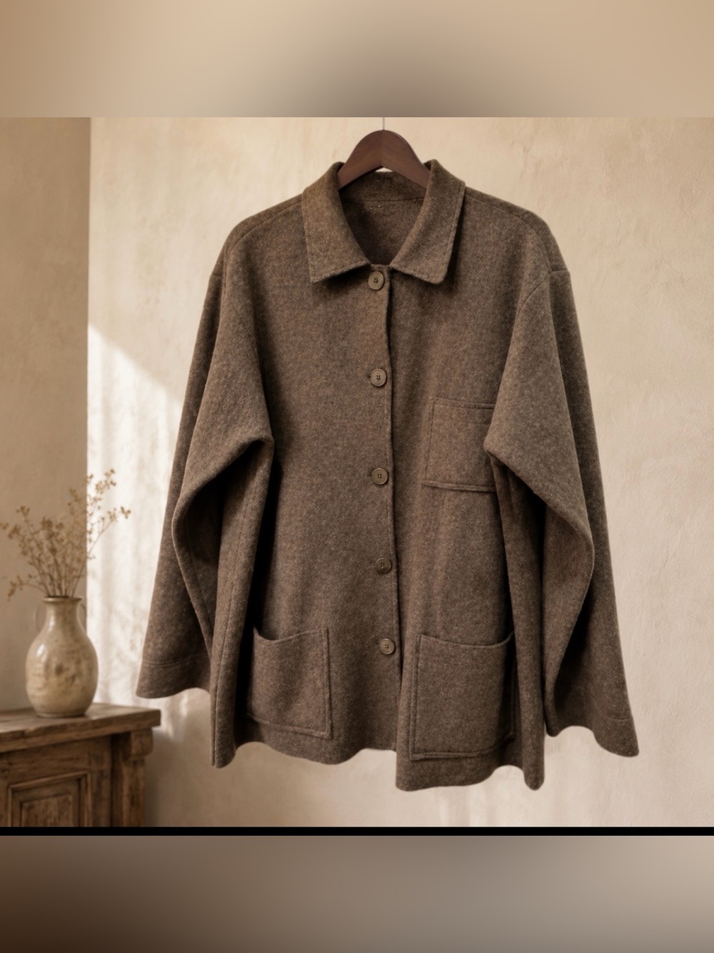 DKNY medium brown jacket